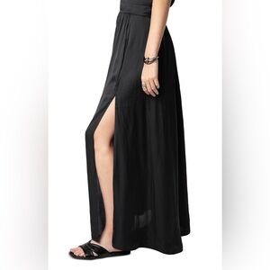 NWT Black Zadig + Voltaire 100% Skirt, Sz 34